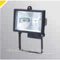 150W Black Halogen Floodlight-Exterior Garden Security Light + FREE Lamp/Bulb